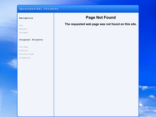 projects screenshot