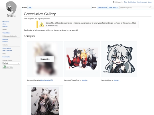 gallery/commissions screenshot