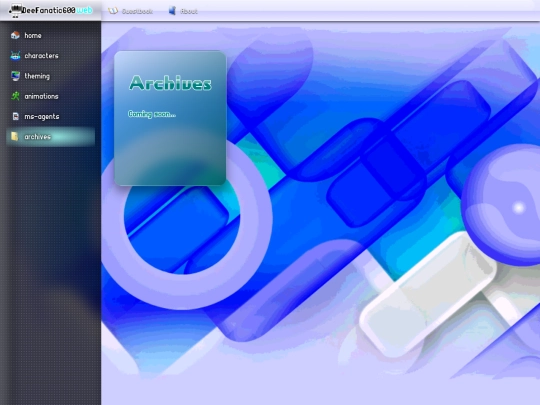 archive screenshot