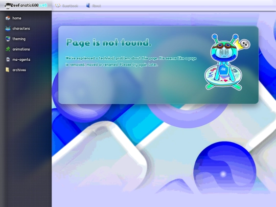 not_found screenshot