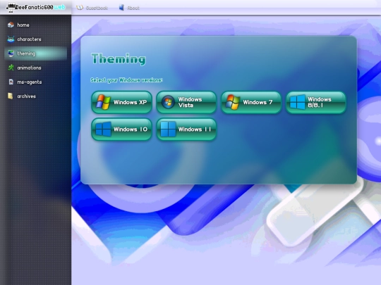 theming screenshot