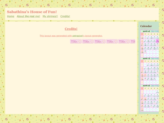credits screenshot