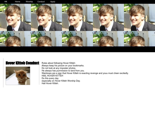 Conduct screenshot