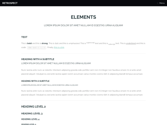 elements screenshot