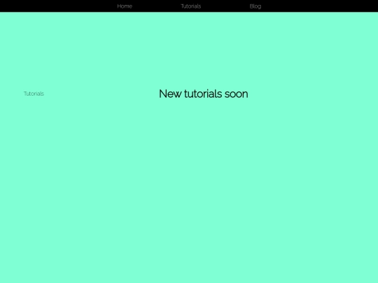 tutorials screenshot