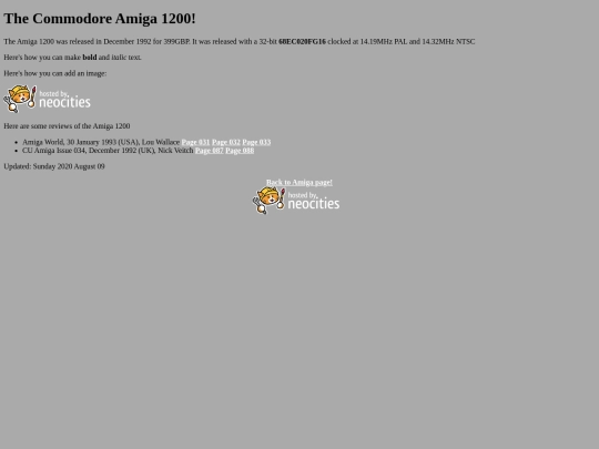 amiga/Amiga1200 screenshot