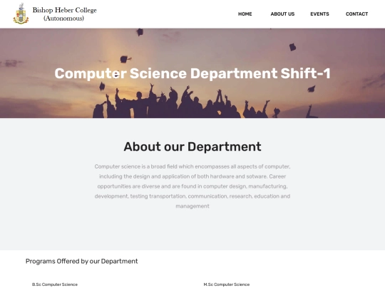 department screenshot