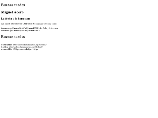 Modulo3 screenshot
