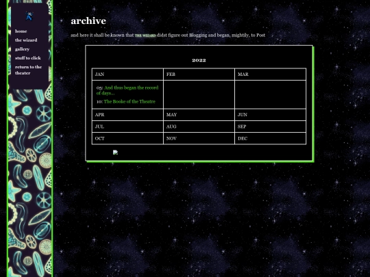 wizblog screenshot