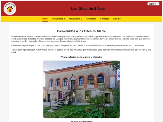 es/accueil screenshot