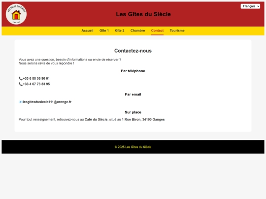 fr/contact screenshot