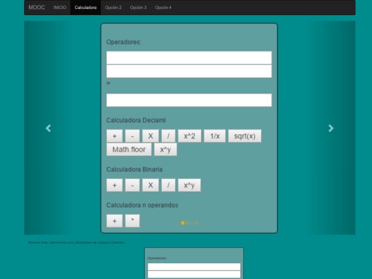 calculadora-carrusel screenshot