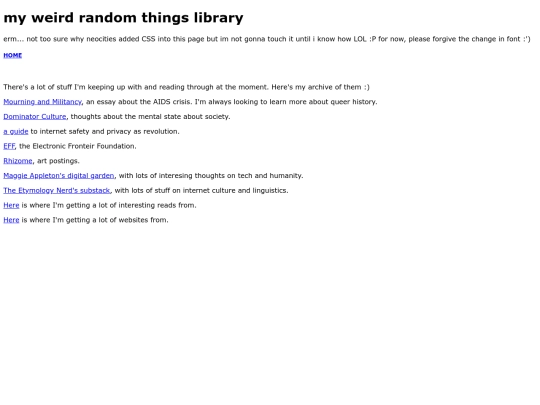 library screenshot