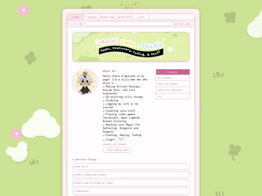 home screenshot