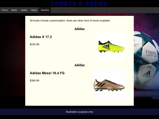 Boots2 screenshot