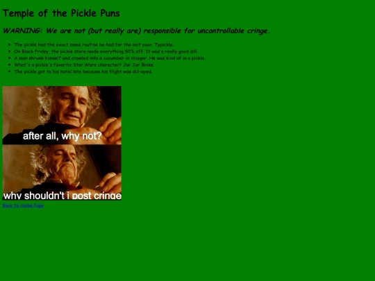puns screenshot