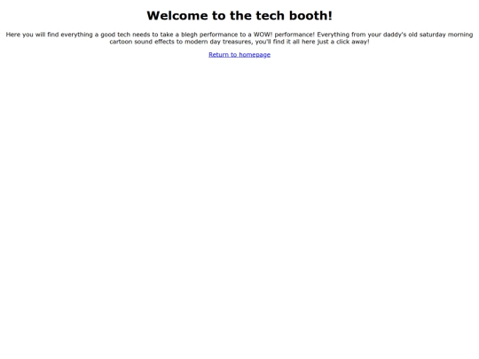 TechBooth screenshot