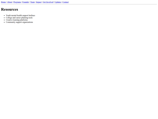 resources screenshot