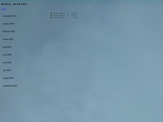 diary screenshot