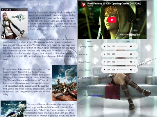 final fantasy 13/FFXIIIshrine screenshot