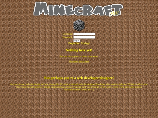 Minecraft screenshot