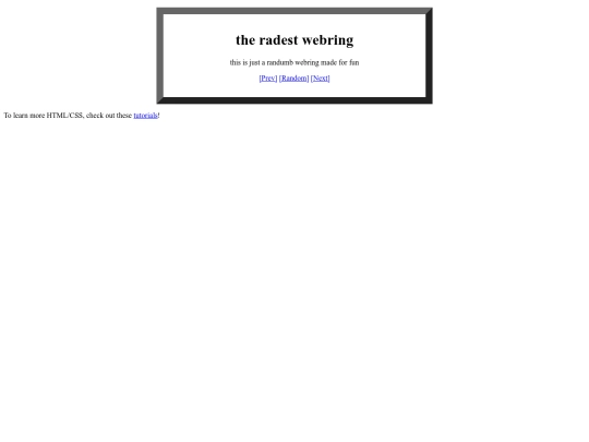 Webring screenshot