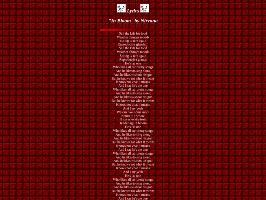 lyrics screenshot