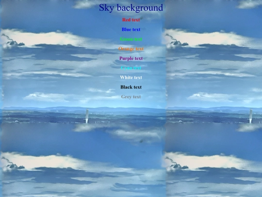 sky screenshot