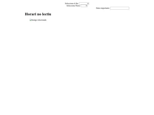 horari screenshot