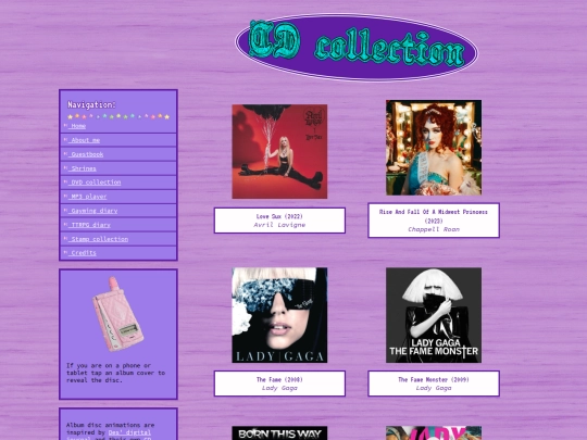 cds screenshot