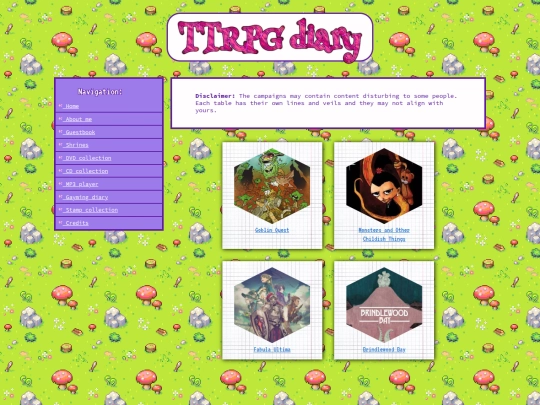ttrpg_diary screenshot