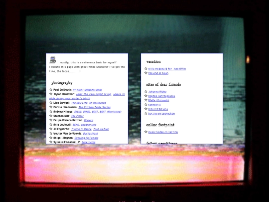 list/websites screenshot