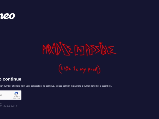 paradise screenshot
