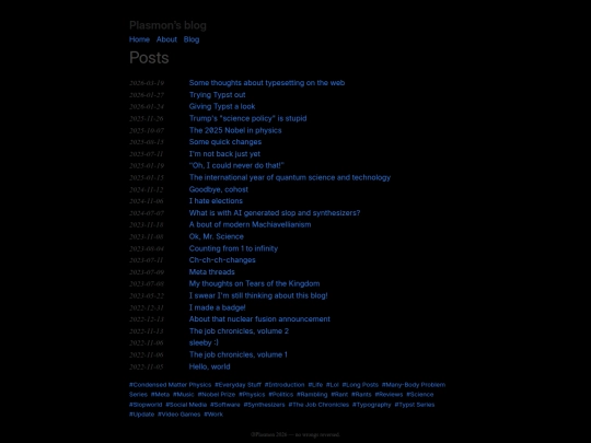 posts screenshot