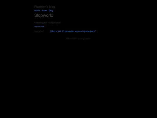 tags/slopworld screenshot