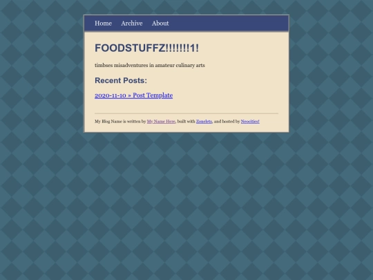foodstuffz screenshot