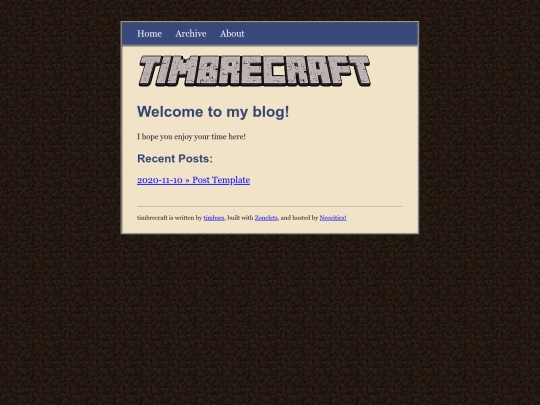 minceraft screenshot