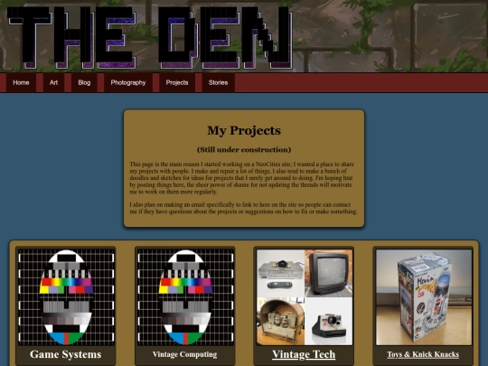 projectpage screenshot