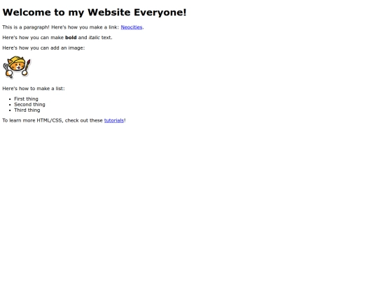 index screenshot
