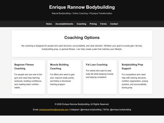 Rannow_CIS FInal Project 2/coaching screenshot