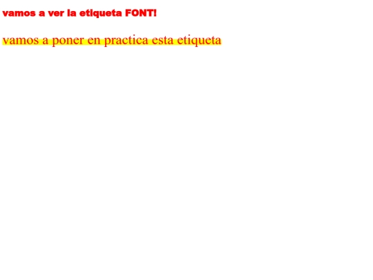 ejerciciofont screenshot