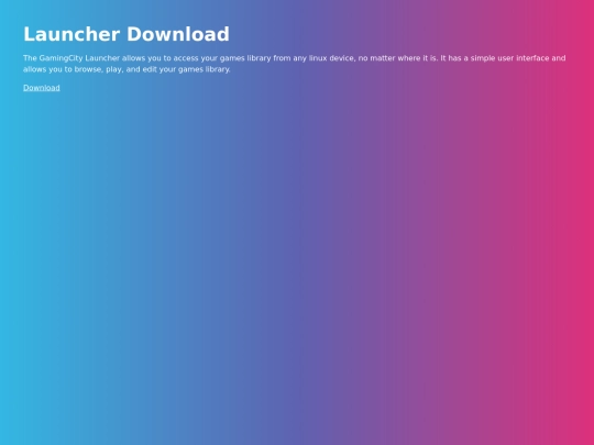 launcher screenshot