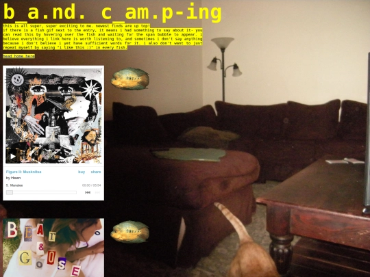 bandcamping screenshot