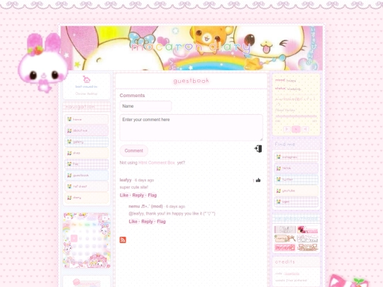 guestbook screenshot