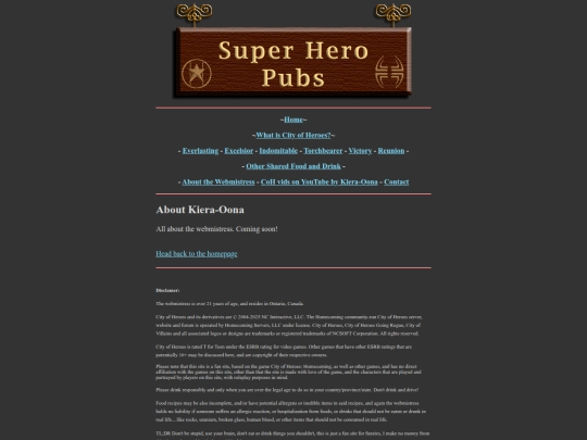 About-Kiera-Oona/About-main screenshot