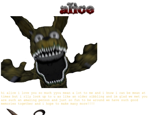 aliceisuh screenshot