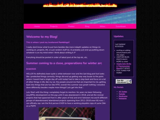 Pages/Blog screenshot
