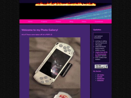 Pages/Photos screenshot