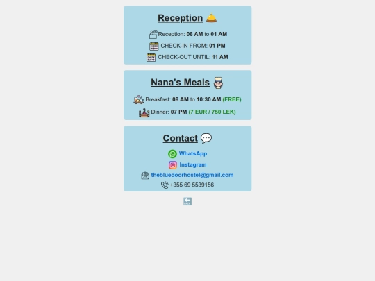 information screenshot