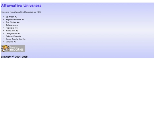 alternative-universes screenshot